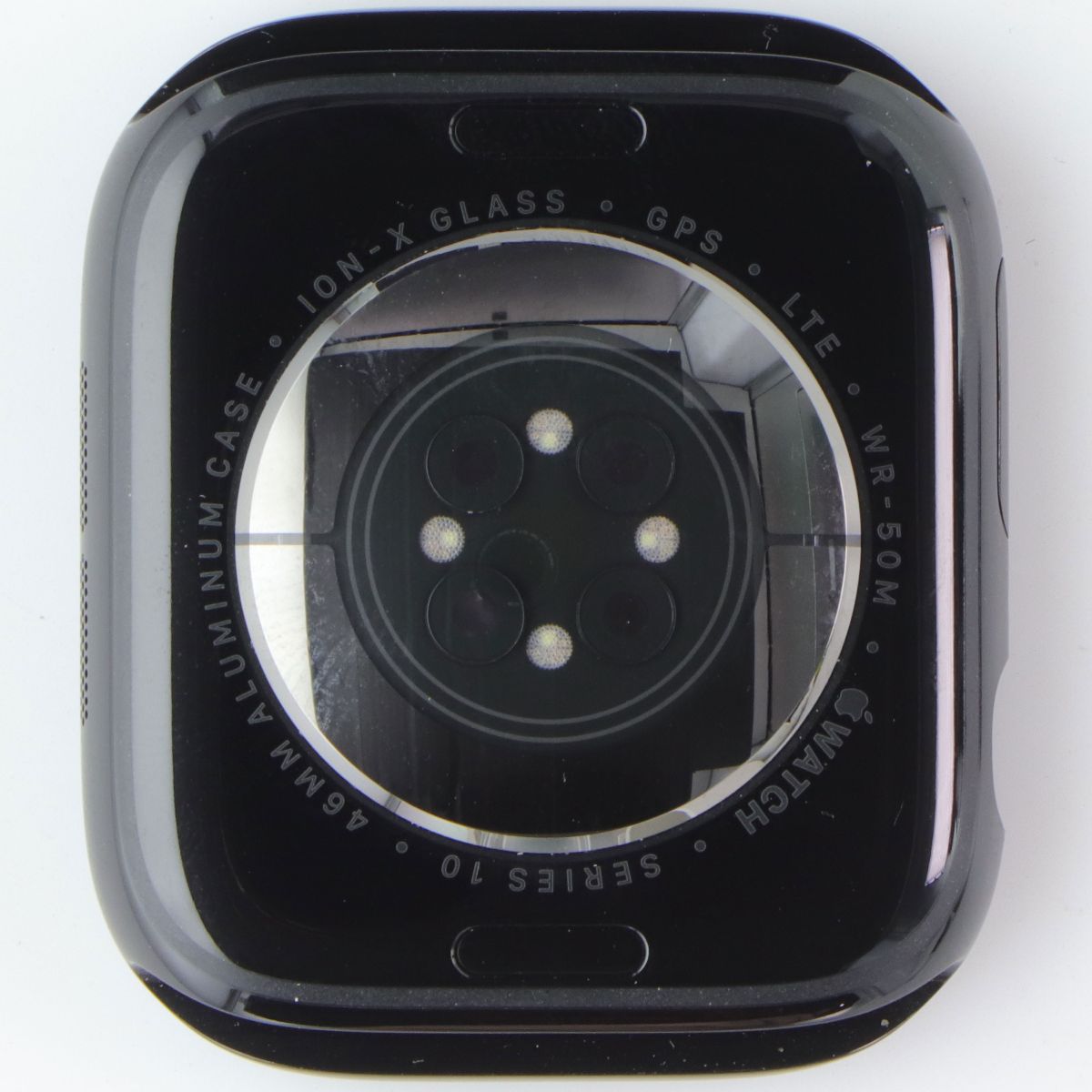 Replacement Housing/Back Glass for Apple Watch 10 (46mm) LTE - Blk ALU/No Crown Smart Watch Accessories - Other Smart Watch Accessories Unbranded - Simple Cell Bulk Wholesale Pricing - USA Seller