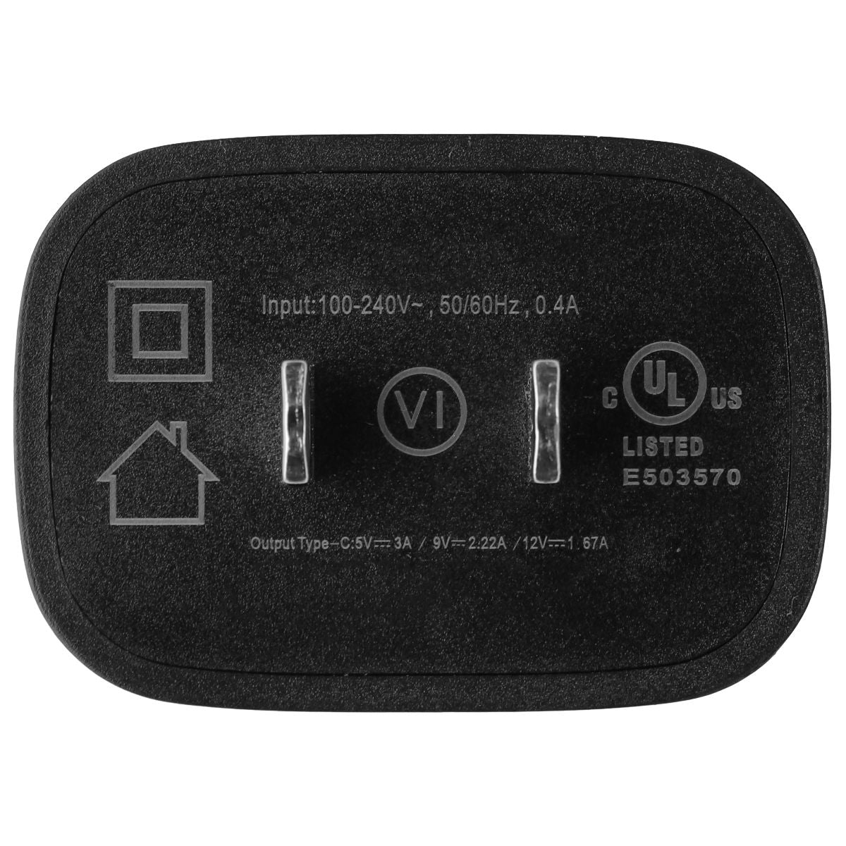 Universal 5V/3A USB-C Wall Charger - Multi-Brand Travel Adapter (Mixed Colors) Cell Phone - Chargers & Cradles Unbranded - Simple Cell Bulk Wholesale Pricing - USA Seller