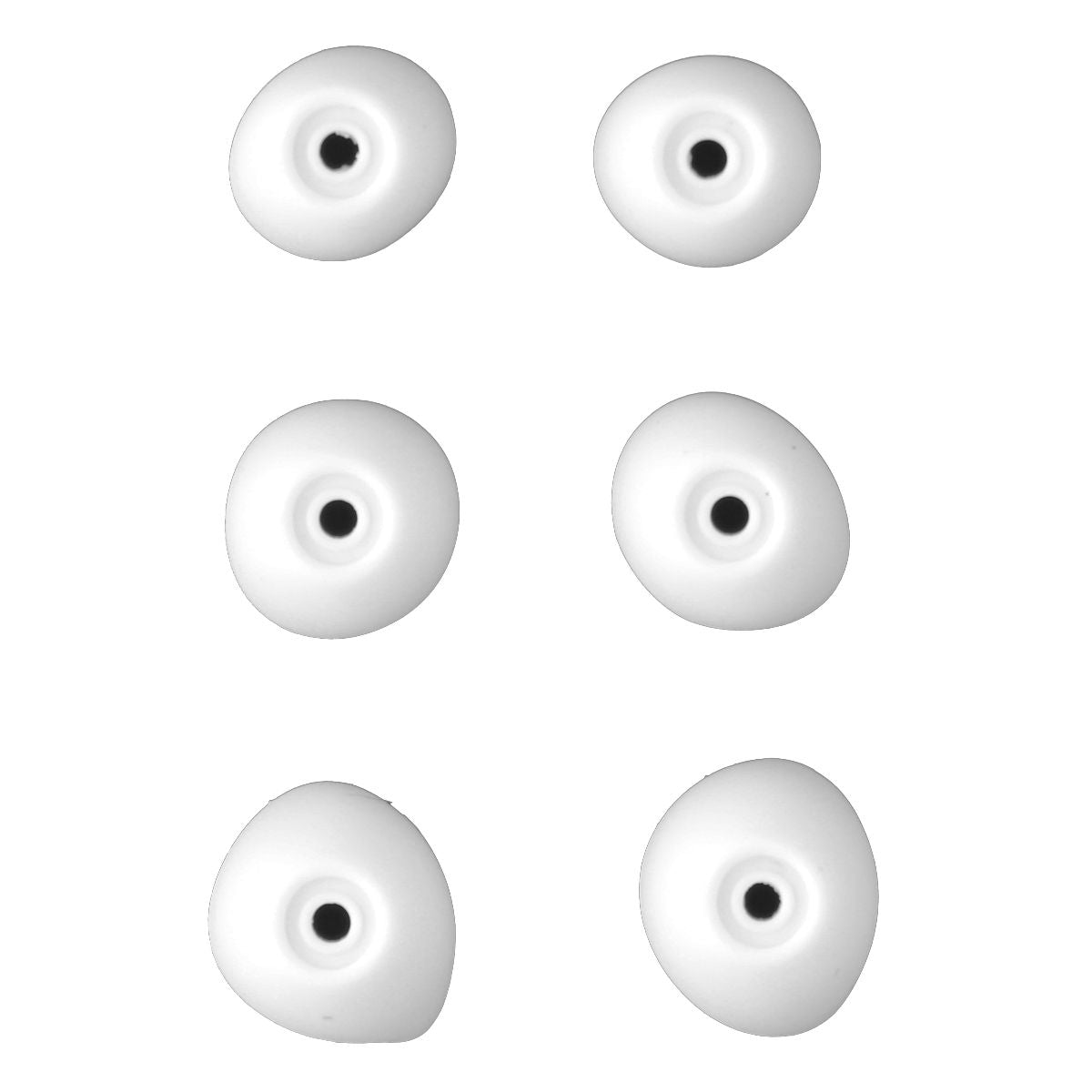 Replacement Ear Gels & Stabilizer for Galaxy Buds - (Full Set) - White Portable Audio & Headphones - Replacement Parts & Tools Unbranded - Simple Cell Bulk Wholesale Pricing - USA Seller