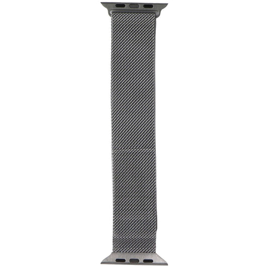 Metal Milanese Style Band for Apple Watch (49/45/44mm) Cases - Silver (APO007) Smart Watch Accessories - Watch Bands Unbranded - Simple Cell Bulk Wholesale Pricing - USA Seller