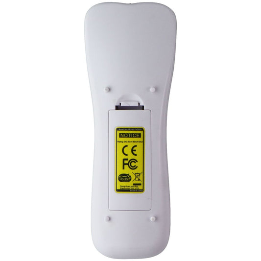 Replacement Remote Control for Select Projectors (HR33K-YHGD01) - White/Silver TV, Video & Audio Accessories - Remote Controls Unbranded - Simple Cell Bulk Wholesale Pricing - USA Seller