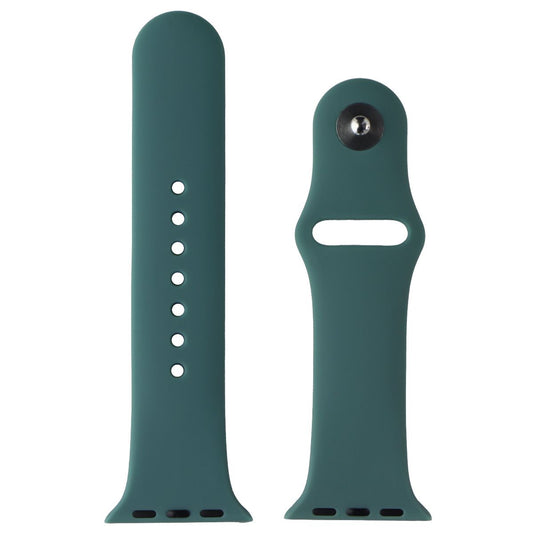 Generic Silicone Band for Apple Watch (38/40mm) S/M Band + Clasp - Sea Green Smart Watch Accessories - Watch Bands Unbranded - Simple Cell Bulk Wholesale Pricing - USA Seller
