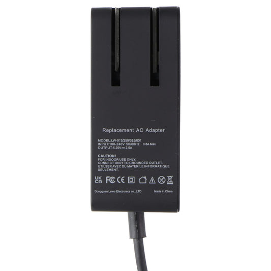 Replacement AC Adapter for Surface/Tablets - Black (LW-013/250/525/001) iPad/Tablet Accessories - Chargers & Sync Cables Unbranded - Simple Cell Bulk Wholesale Pricing - USA Seller
