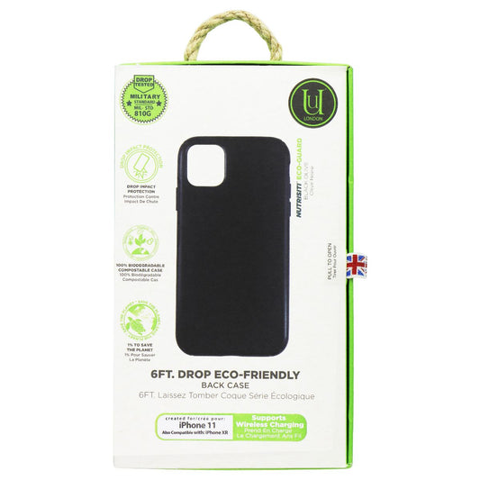 Unique London Eco-Friendly Back Case for Apple iPhone 11 and XR - Black Cell Phone - Cases, Covers & Skins Unique London    - Simple Cell Bulk Wholesale Pricing - USA Seller