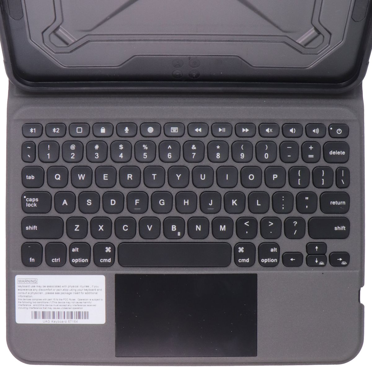 UAG Bluetooth Rugged Keyboard with Trackpad for iPad 10.9-in (10th Gen) - Black iPad/Tablet Accessories - Cases, Covers, Keyboard Folios Urban Armor Gear - Simple Cell Bulk Wholesale Pricing - USA Seller