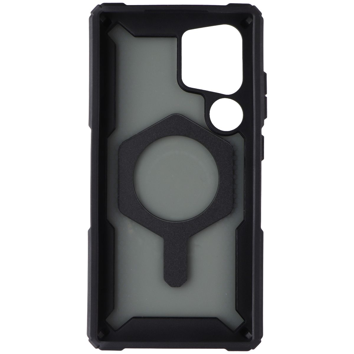 UAG Plasma XTE Case w/ Kickstand for Samsung Galaxy S24 Ultra - Black/Orange Cell Phone - Cases, Covers & Skins Urban Armor Gear - Simple Cell Bulk Wholesale Pricing - USA Seller