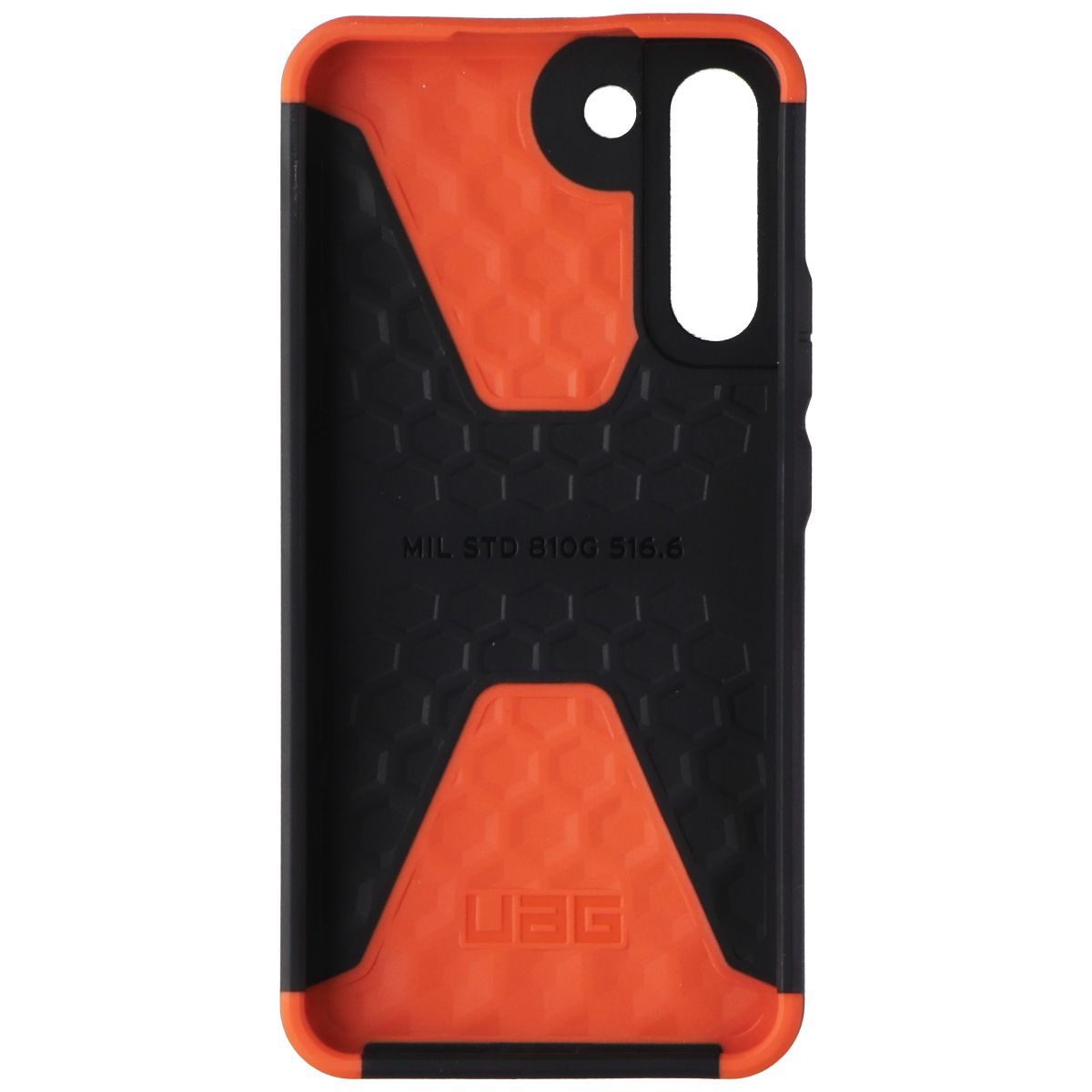 Urban Armor Gear Civilian Series Case for Samsung Galaxy S22+ 5G - Black/Orange Cell Phone - Cases, Covers & Skins Urban Armor Gear - Simple Cell Bulk Wholesale Pricing - USA Seller