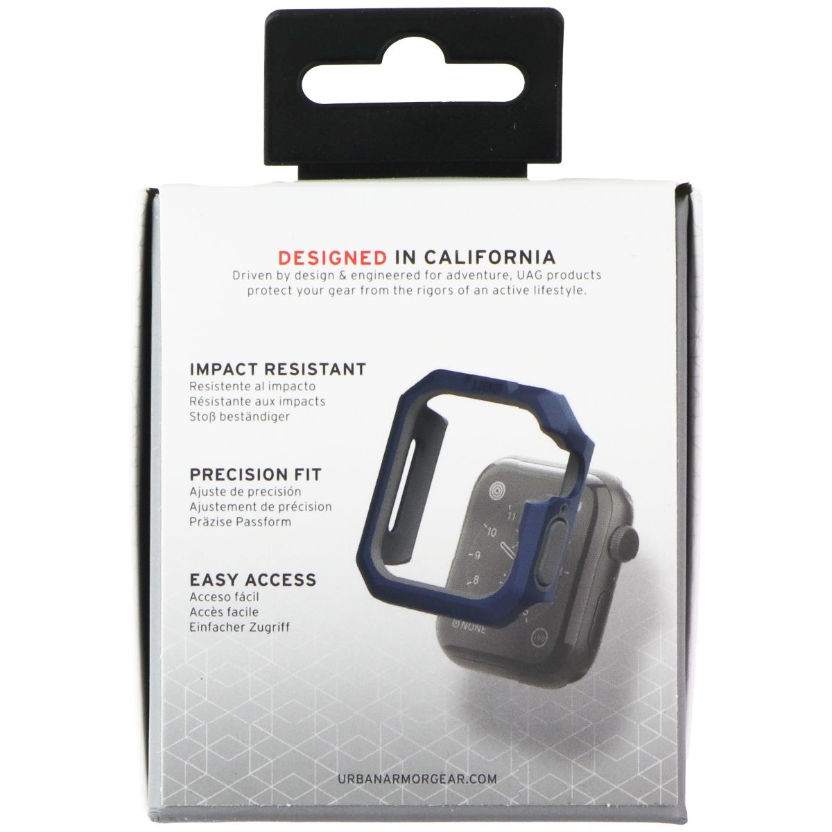 UAG Civilian Case for Apple Watch Series 6/5/4/SE (44mm) - Mallard Blue / Gray Smart Watch Accessories - Smart Watch Cases Urban Armor Gear - Simple Cell Bulk Wholesale Pricing - USA Seller