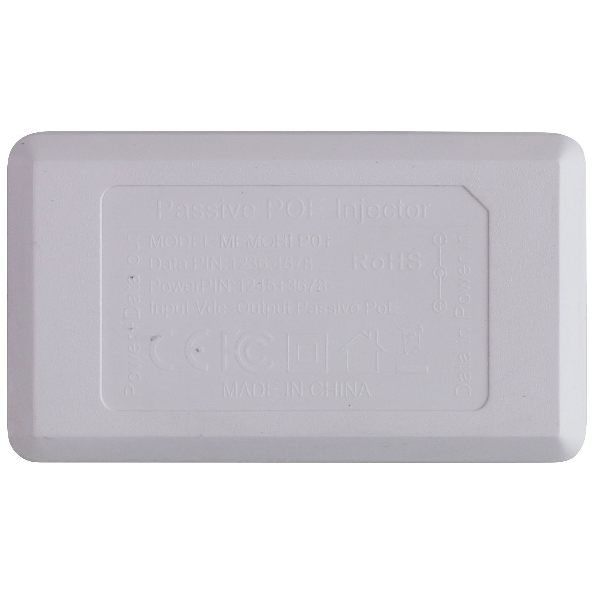 US Cellular 24V/1A PoE injector (MEMOH1-P01) for Outdoor Receiver - White Networking - Other Enterprise Networking Devices US Cellular - Simple Cell Bulk Wholesale Pricing - USA Seller
