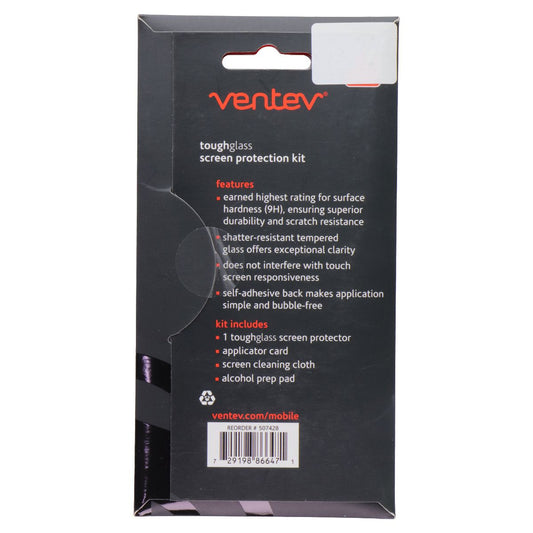 Ventev Toughglass Tempered Glass Screen Protection Kit for Samsung Galaxy Note 5 Cell Phone - Screen Protectors Ventev - Simple Cell Bulk Wholesale Pricing - USA Seller