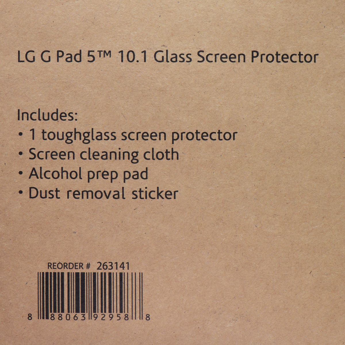 Ventev ToughGlass Series 9H Glass Screen Protector for LG G Pad 5 10.1 iPad/Tablet Accessories - Screen Protectors Ventev - Simple Cell Bulk Wholesale Pricing - USA Seller