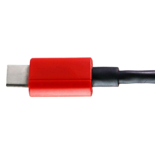 Verizon (TYPECTOC6FT) 6Ft 2.0Charge and Sync Cable for USB-C Devices - Black/Red Cell Phone - Cables & Adapters Verizon - Simple Cell Bulk Wholesale Pricing - USA Seller