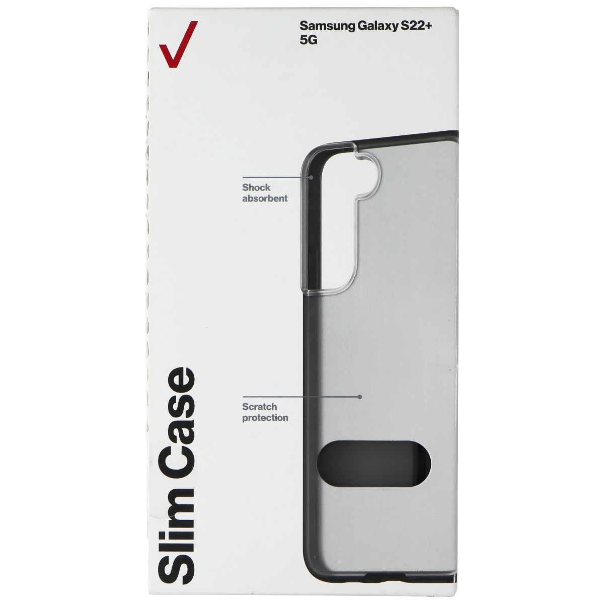 Verizon Slim Sustainable Series Case for Samsung Galaxy (S22+) 5G - Black Cell Phone - Cases, Covers & Skins Verizon - Simple Cell Bulk Wholesale Pricing - USA Seller