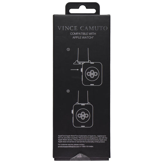 Vince Camuto Stainless Steel Watch Band for Apple Watch (42/44/45mm) - Gunmetal Smart Watch Accessories - Watch Bands Vince Camuto - Simple Cell Bulk Wholesale Pricing - USA Seller