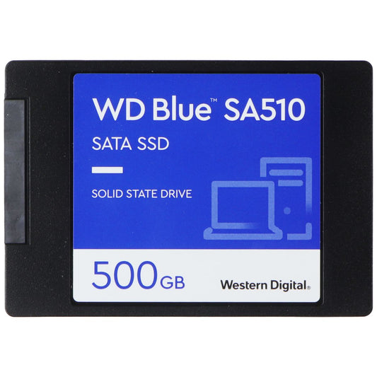 Western Digital Blue Series SA510 2.5-inch SATA III SSD - 500GB (WDS100T3B0A) Digital Storage - Solid State Drives Western Digital - Simple Cell Bulk Wholesale Pricing - USA Seller