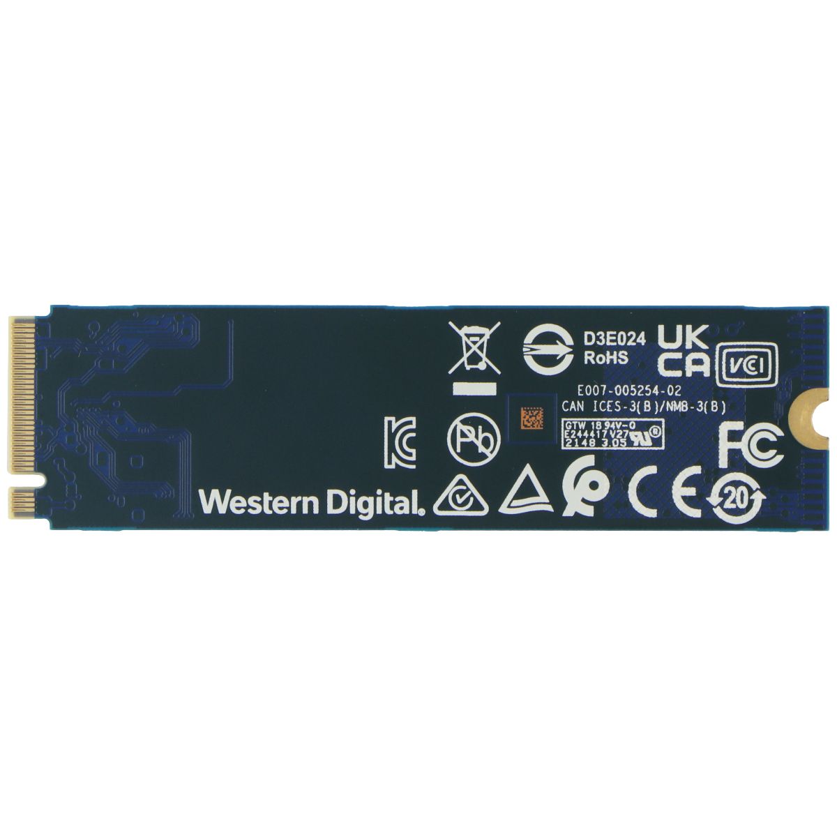 Western Digital (1TB) SN570 M.2 2280 NVMe Internal SSD (WDS100T3B0C) Digital Storage - Solid State Drives Western Digital - Simple Cell Bulk Wholesale Pricing - USA Seller