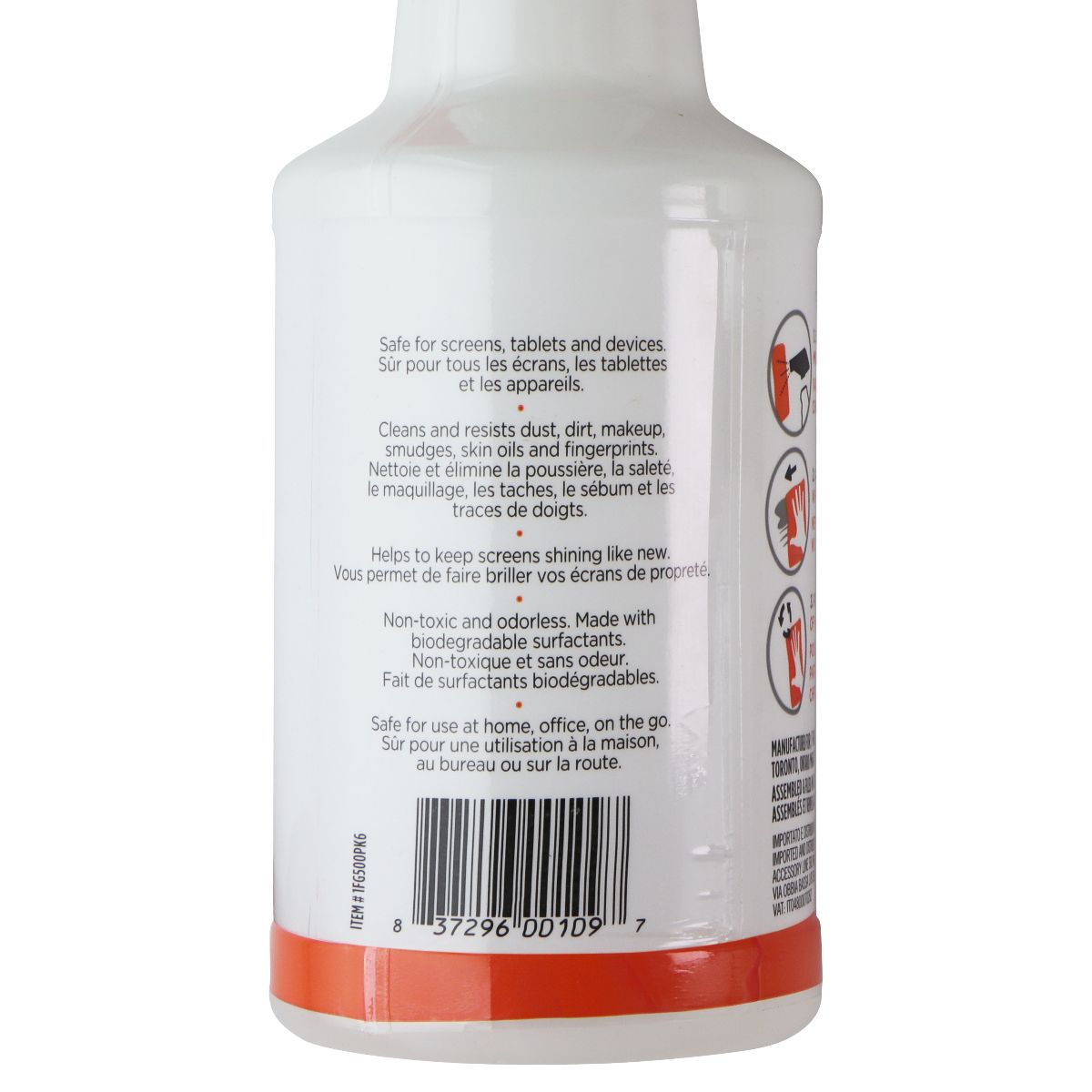 WOOSH Tech Hygiene Screen Shine Screen & Device Cleaner 16.9 OZ Computer Accessories - Cleaning Equipment & Kits WHOOSH - Simple Cell Bulk Wholesale Pricing - USA Seller