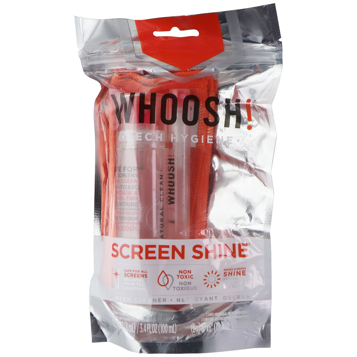 WHOOSH Screen Shine Screen Cleaning Kit Computer Accessories - Cleaning Equipment & Kits WHOOSH - Simple Cell Bulk Wholesale Pricing - USA Seller