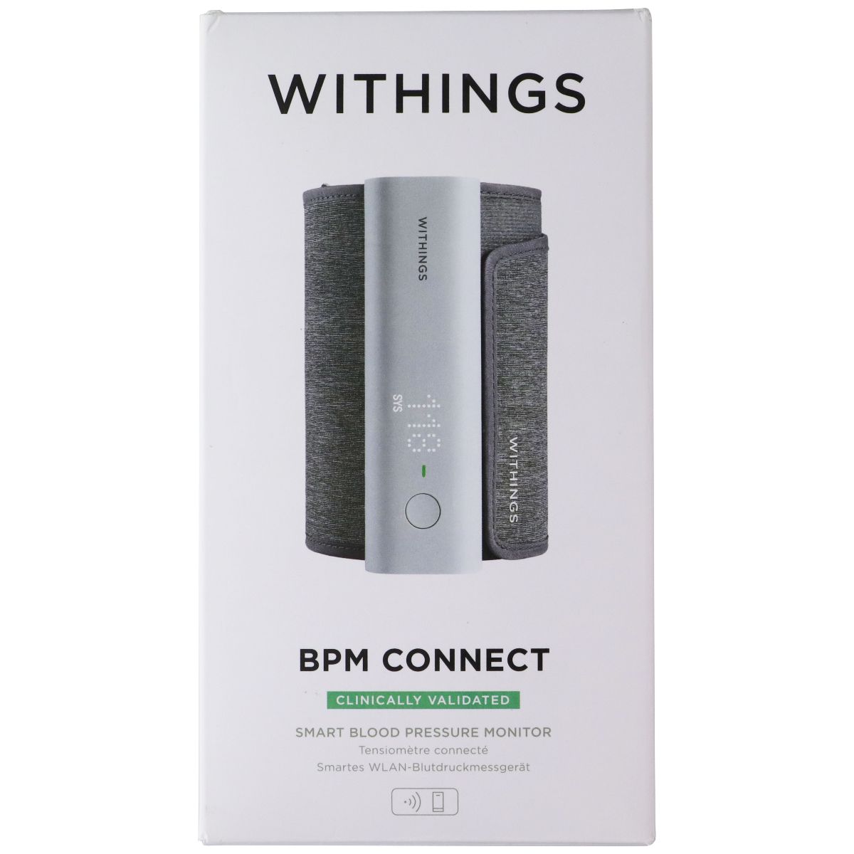 WITHINGS BPM Connect Smart Blood Pressure Monitor w/ WiFi and Bluetooth - Gray