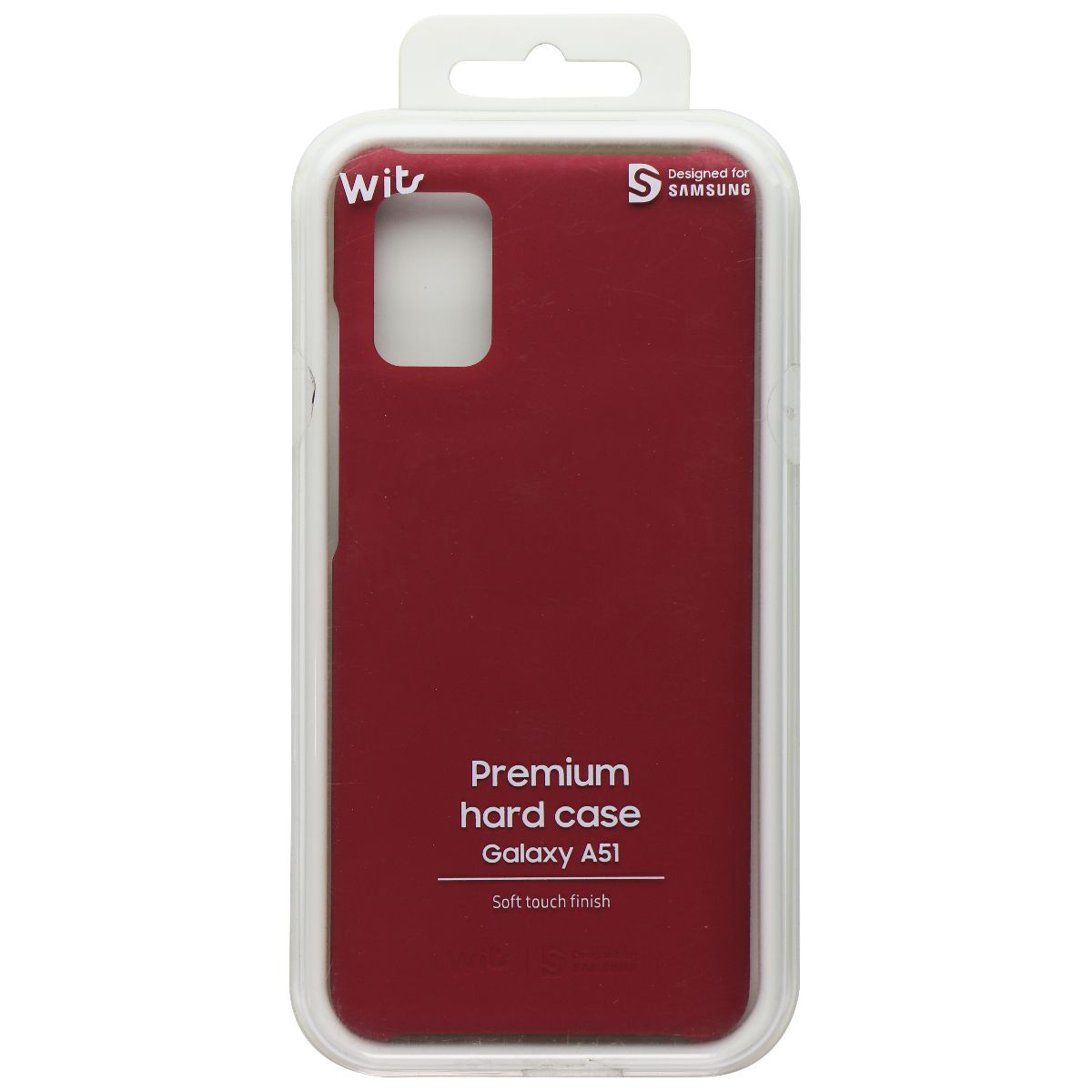 Wits Slim Premium Hard Case for Samsung Galaxy A51 (Non-5G) - Wine Cell Phone - Cases, Covers & Skins WITS - Simple Cell Bulk Wholesale Pricing - USA Seller
