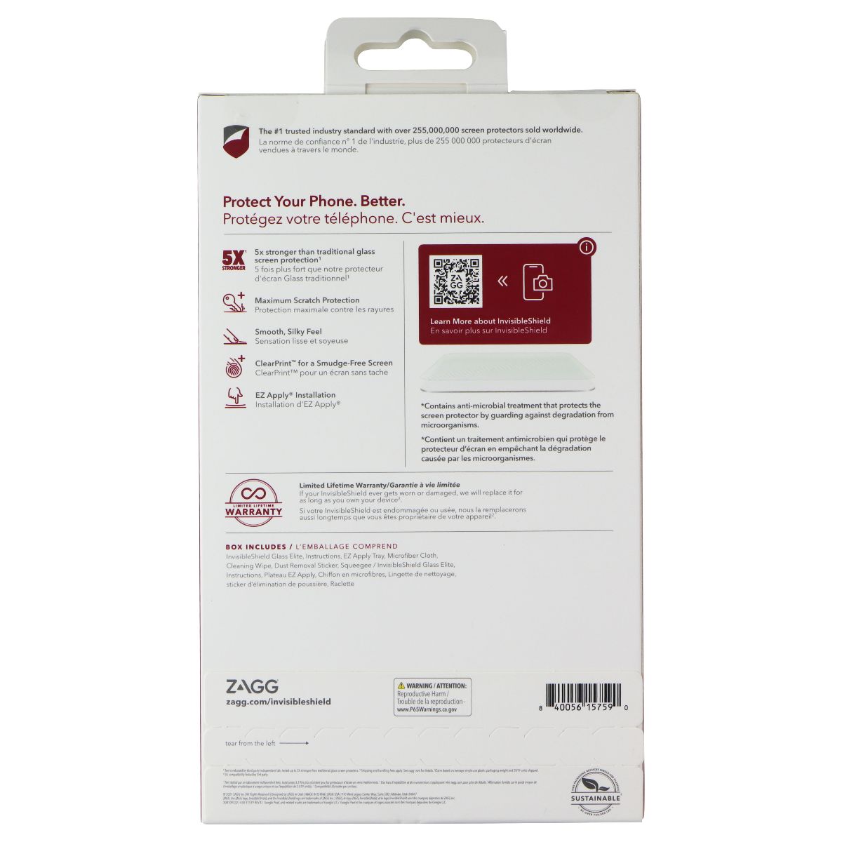 ZAGG Glass Elite Curve Screen Protector for Google Pixel 6 Pro Cell Phone - Screen Protectors Zagg - Simple Cell Bulk Wholesale Pricing - USA Seller