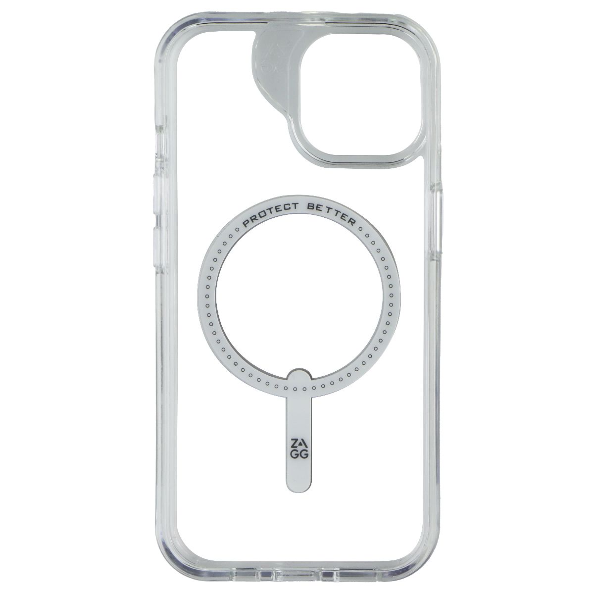 Zagg Crystal Palace Snap Case with MagSafe for Apple iPhone 15 - Clear/White Cell Phone - Cases, Covers & Skins Zagg - Simple Cell Bulk Wholesale Pricing - USA Seller