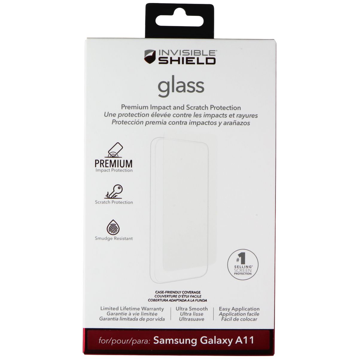 ZAGG Invisible Shield Glass Series Screen Protector for Samsung Galaxy A11 Cell Phone - Screen Protectors Zagg - Simple Cell Bulk Wholesale Pricing - USA Seller