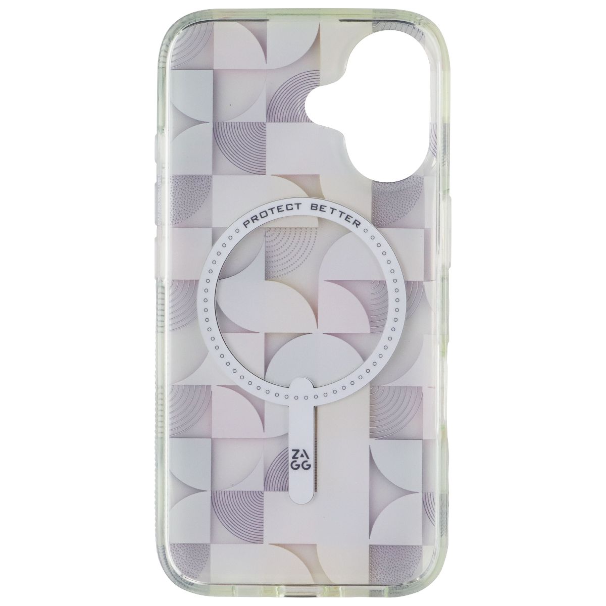 ZAGG Milan Snap Series Case for MagSafe for iPhone 16 - Geometric