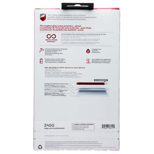 ZAGG InvisibleShield (Glass+) Tempered Glass for Huawei P30 Lite - Clear Cell Phone - Screen Protectors Zagg - Simple Cell Bulk Wholesale Pricing - USA Seller