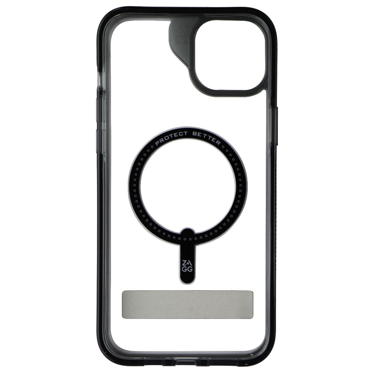 ZAGG Santa Cruz Snap Kickstand Case for MagSafe for iPhone 15 Plus - Black Cell Phone - Cases, Covers & Skins Zagg - Simple Cell Bulk Wholesale Pricing - USA Seller