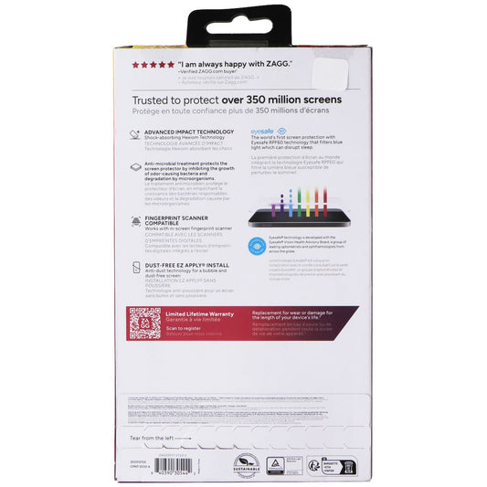 ZAGG Invisible Shield Fusion XTR3 Screen Protector for Samsung Galaxy S24 Ultra Cell Phone - Screen Protectors Zagg - Simple Cell Bulk Wholesale Pricing - USA Seller