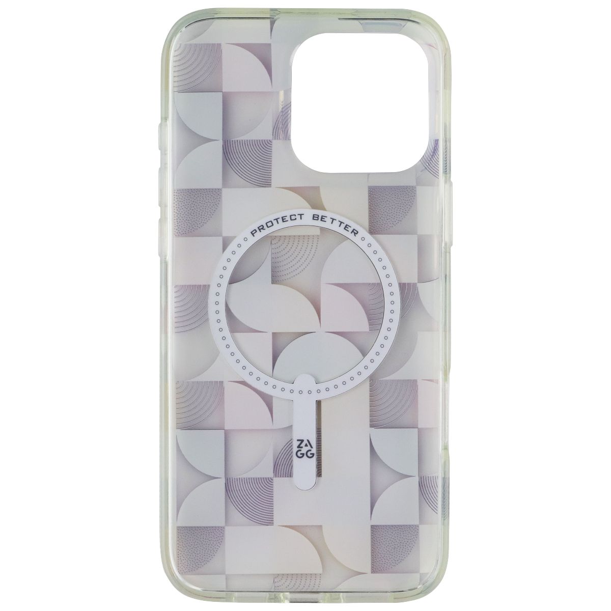 ZAGG Milan Snap Series Case for MagSafe for iPhone 16 Pro Max - Geometric