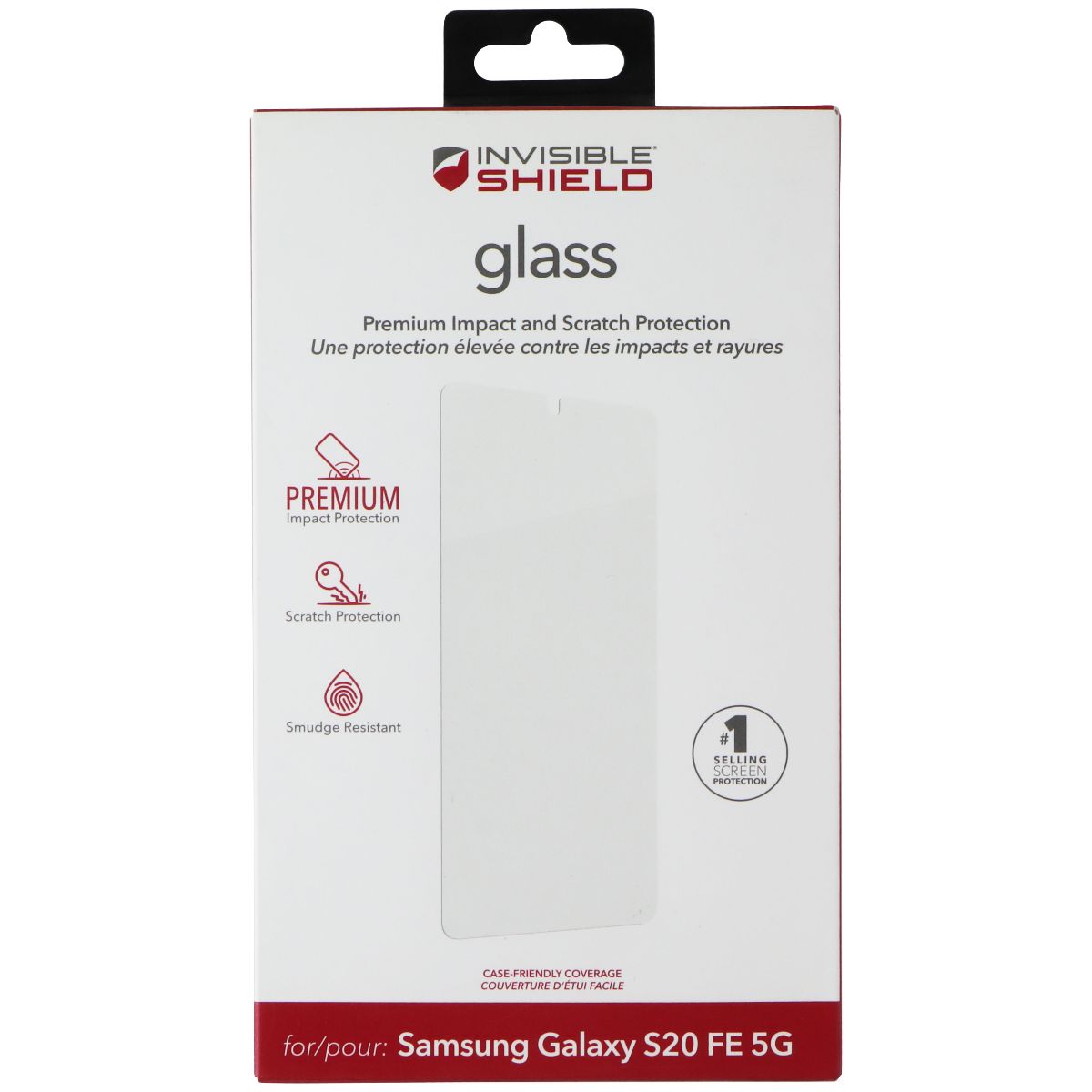 ZAGG (Glass) Screen Protector for Samsung Galaxy S20 FE 5G - Clear Cell Phone - Screen Protectors Zagg - Simple Cell Bulk Wholesale Pricing - USA Seller