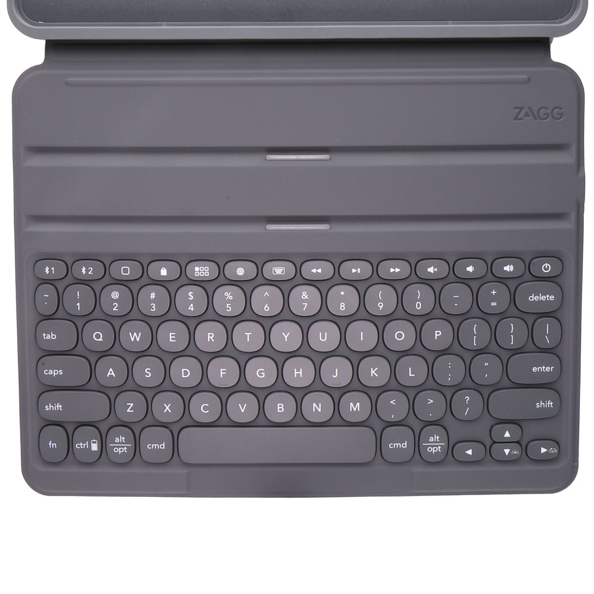 ZAGG PRO KEYS Keyboard Case for iPad Pro 12.9 (6th/5th/4th Gen) - Charcoal iPad/Tablet Accessories - Cases, Covers, Keyboard Folios Zagg - Simple Cell Bulk Wholesale Pricing - USA Seller