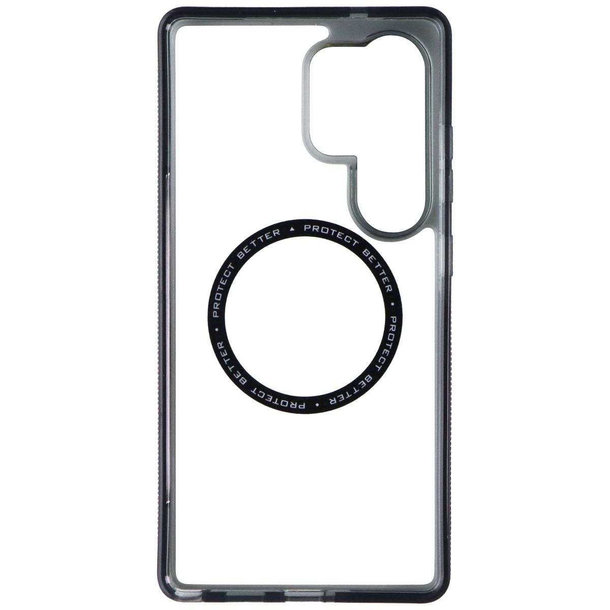 ZAGG Santa Cruz Snap Case for Galaxy S25 Ultra - Black / Clear Cell Phone - Cases, Covers & Skins Zagg - Simple Cell Bulk Wholesale Pricing - USA Seller