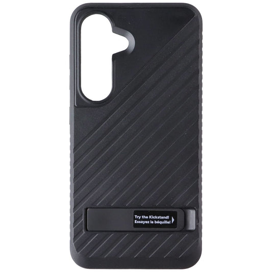 ZAGG Denali Series with Kickstand Case for Samsung Galaxy S25 - Black Cell Phone - Cases, Covers & Skins Zagg - Simple Cell Bulk Wholesale Pricing - USA Seller