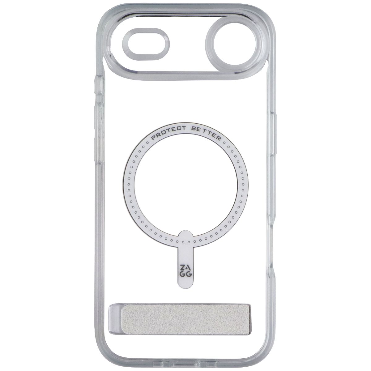 ZAGG Crystal Palace Snap Kickstand Case for MagSafe for iPhone 17 Air - Clear