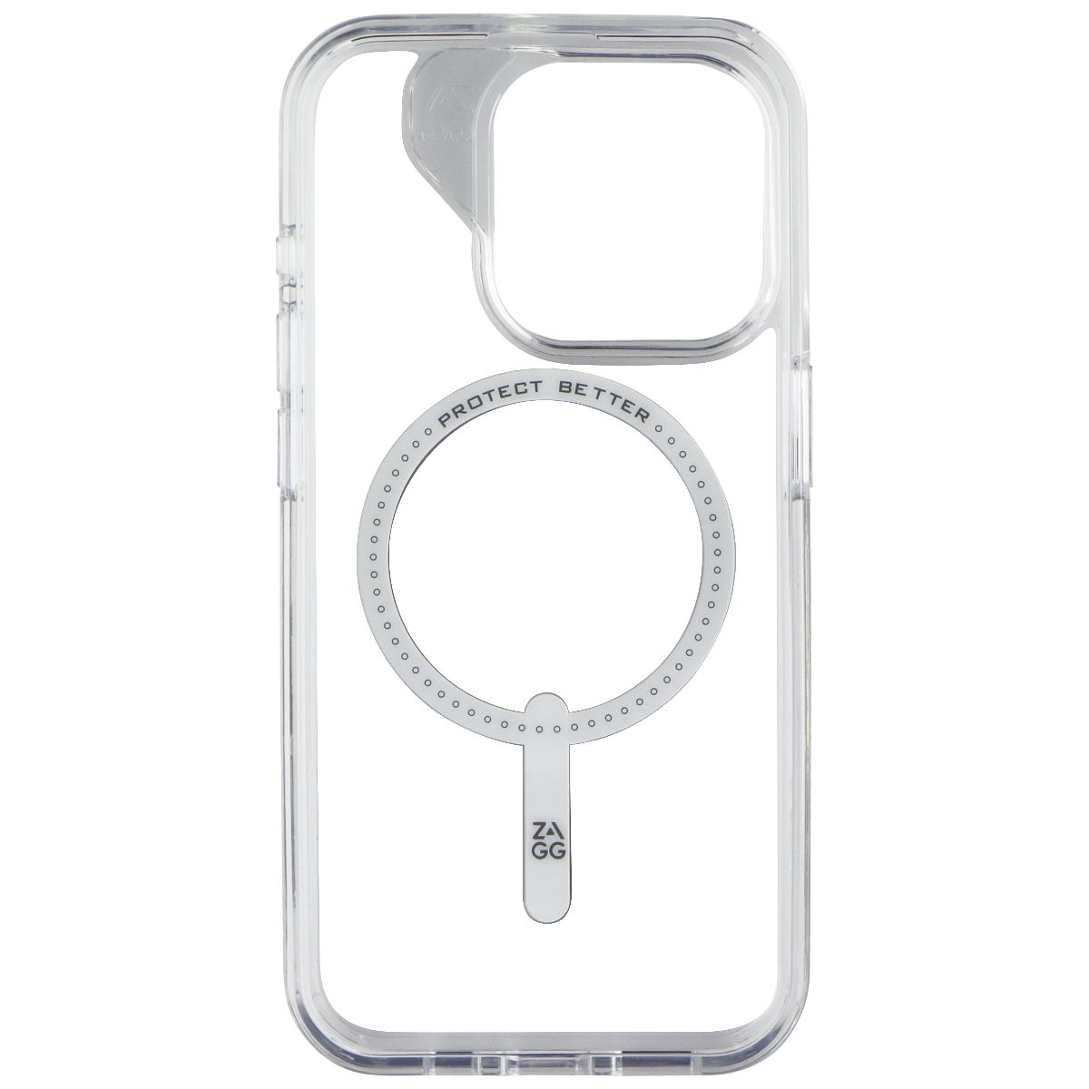 ZAGG Crystal Palace Snap Case with MagSafe for iPhone 15 Pro - Clear/White Cell Phone - Cases, Covers & Skins Zagg - Simple Cell Bulk Wholesale Pricing - USA Seller