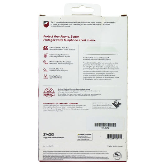 ZAGG (Glass Elite+) Screen Protector for Samsung Galaxy A02 and A32 5G Cell Phone - Screen Protectors Zagg - Simple Cell Bulk Wholesale Pricing - USA Seller