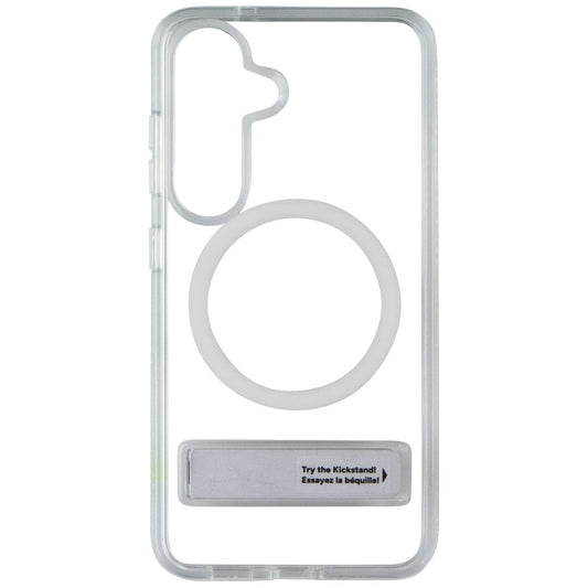 ZAGG Crystal Palace Snap Magnetic Kickstand Case for Samsung Galaxy S25 - Clear Cell Phone - Cases, Covers & Skins Zagg - Simple Cell Bulk Wholesale Pricing - USA Seller