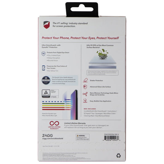 ZAGG InvisibleShield (Ultra VisionGuard+) Screen Protector for LG Velvet 5G UW