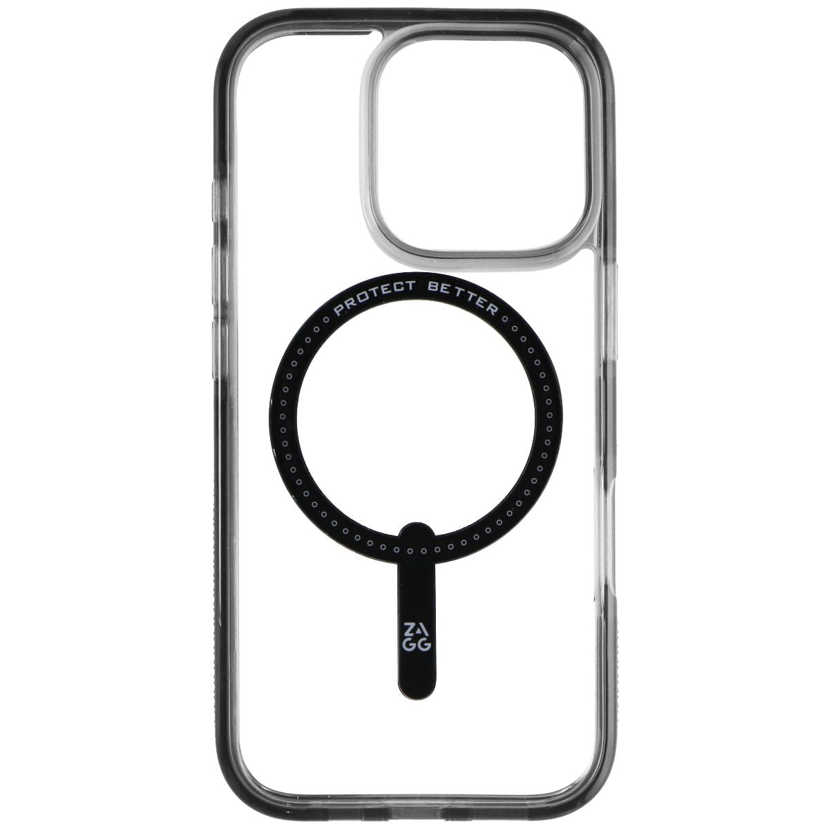 ZAGG Santa Cruz Snap Case for MagSafe for Apple iPhone 16 Pro - Black / Clear Cell Phone - Cases, Covers & Skins Zagg - Simple Cell Bulk Wholesale Pricing - USA Seller
