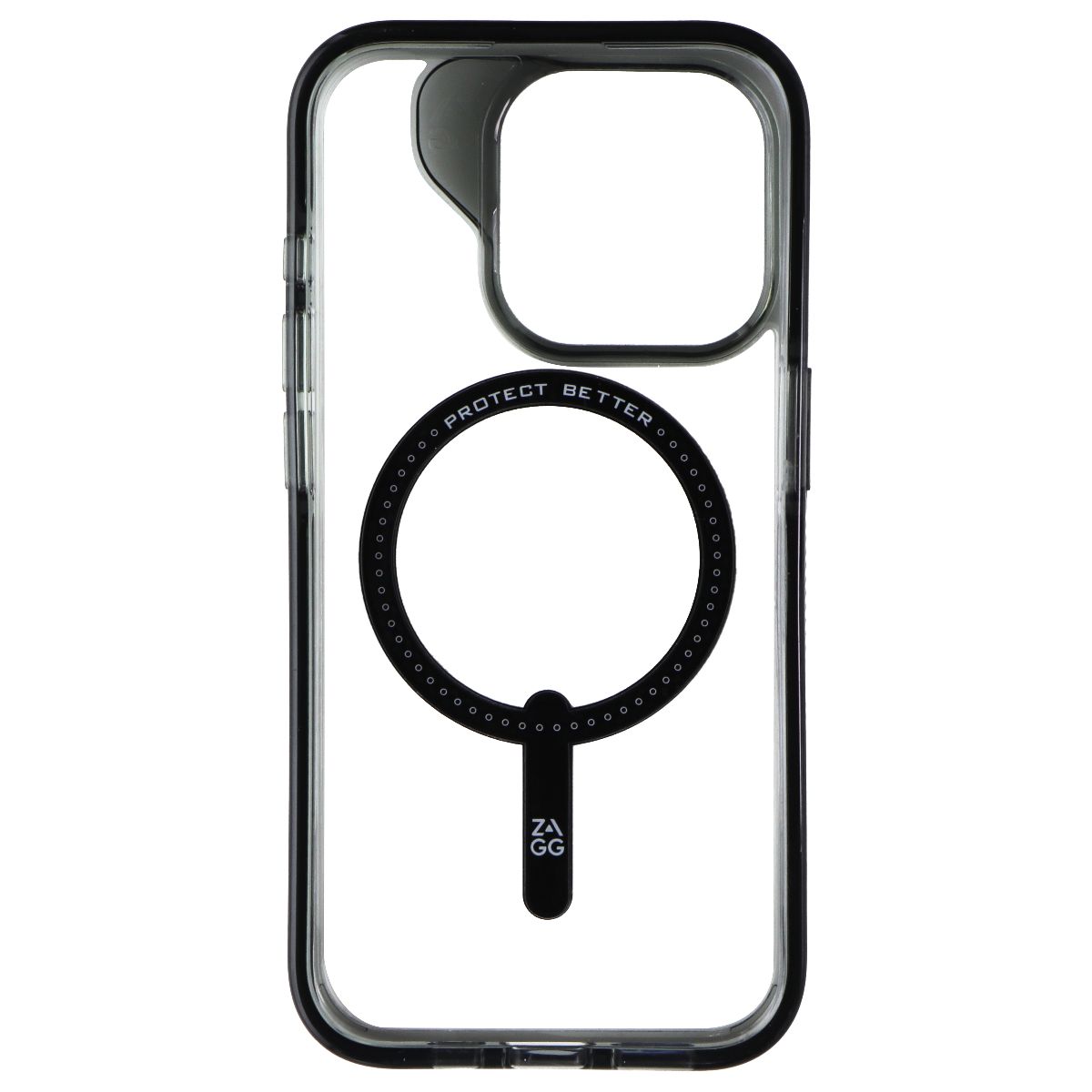 ZAGG Santa Cruz Snap Series Case for Apple iPhone 15 Pro - Clear/Black Cell Phone - Cases, Covers & Skins Zagg - Simple Cell Bulk Wholesale Pricing - USA Seller
