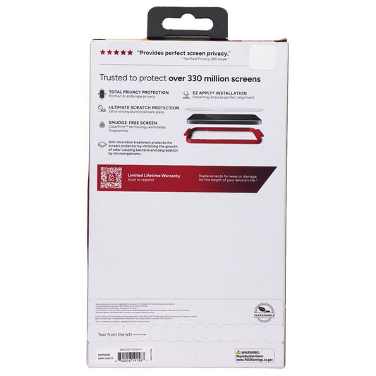 ZAGG Invisible Shield Privacy 360 Protect Screen Protector for iPhone 15 Pro Max Cell Phone - Screen Protectors Zagg - Simple Cell Bulk Wholesale Pricing - USA Seller