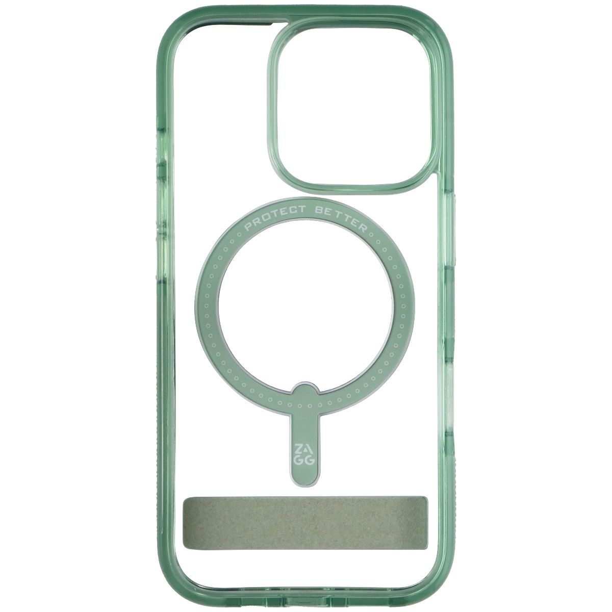 ZAGG Santa Cruz Kickstand Case for MagSafe for Apple iPhone 16 Pro - Green Cell Phone - Cases, Covers & Skins Zagg - Simple Cell Bulk Wholesale Pricing - USA Seller
