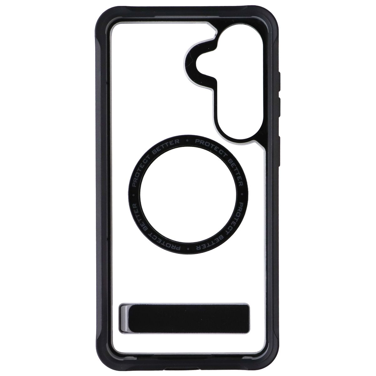 ZAGG Rainier Snap Kickstand MagSafe Case for Samsung Galaxy S26+ (Plus) - Black