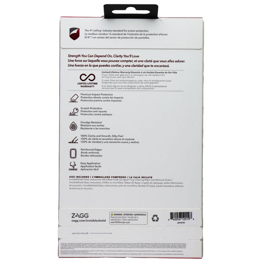 ZAGG Invisible Shield Glass Screen Protector for Samsung Galaxy A21 Cell Phone - Screen Protectors Zagg - Simple Cell Bulk Wholesale Pricing - USA Seller