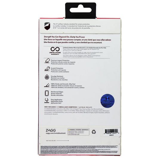 ZAGG InvisibleShield Glass Screen Protector for Moto G Fast (2020) Cell Phone - Screen Protectors Zagg - Simple Cell Bulk Wholesale Pricing - USA Seller