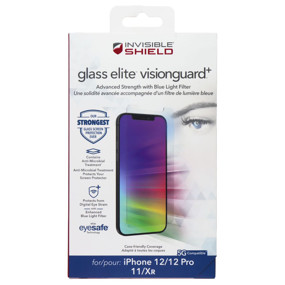 InvisibleShield Glass VisionGuard+ Screen For iPhone 12 Pro Max 6.7