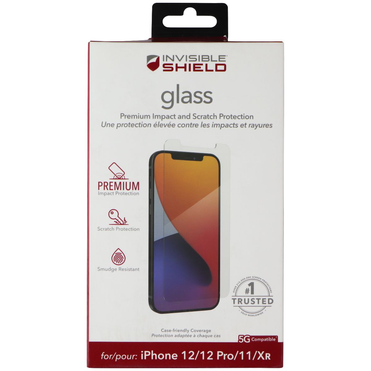 ZAGG Invisible Shield Glass Screen Protector for Apple iPhone 12/12 Pro/11/XR Cell Phone - Screen Protectors Zagg - Simple Cell Bulk Wholesale Pricing - USA Seller